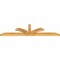 Ekena Millwork Richland Rough Sawn Timber Gable Bracket, Western Red Cedar, 96"W x 24"H x 4"D x 4"F, 6/12 Pitch GBW096X24X0404RIC00RWR - alternate 4